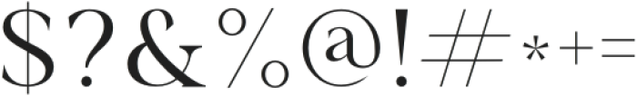 Benfika Regular otf (400) Font OTHER CHARS