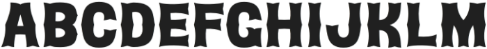 Benfuego Regular otf (400) Font UPPERCASE