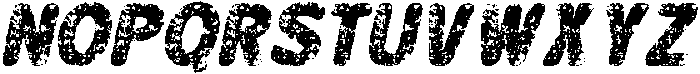 Bengal Rounded Stamp Italic otf (400) Font UPPERCASE