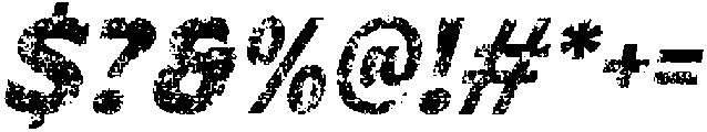 Bengal Stamp Italic otf (400) Font OTHER CHARS