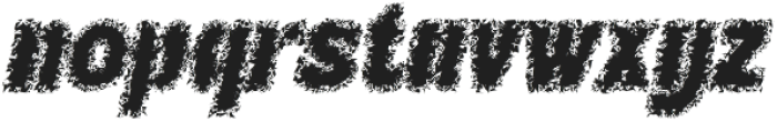 Bengal Unfocus Italic otf (400) Font LOWERCASE
