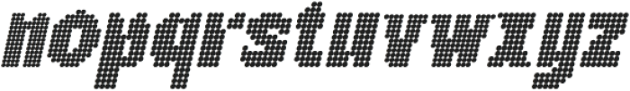 BengalDisco-Italic otf (400) Font LOWERCASE