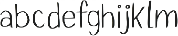 Bengala Regular otf (400) Font LOWERCASE