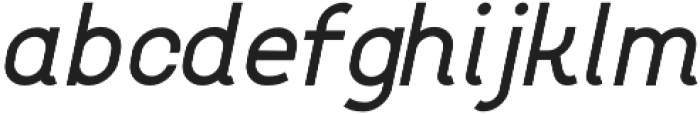 Bengrraas otf (500) Font LOWERCASE
