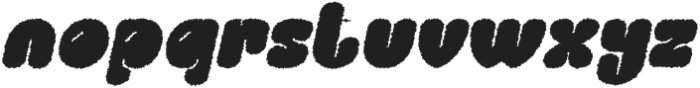 Benicio Rough Italic otf (400) Font LOWERCASE