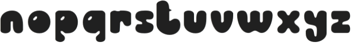 BenicioBlur-Regular otf (400) Font LOWERCASE