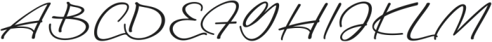 Benjamin Signature Bold otf (700) Font UPPERCASE