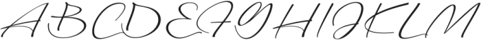 Benjamin Signature Light otf (300) Font UPPERCASE