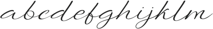 Benjamin Signature Light otf (300) Font LOWERCASE