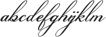 Benlanthy Italic otf (400) FONT