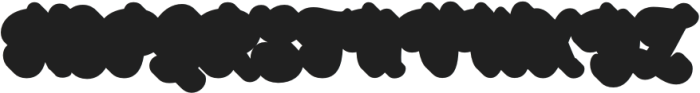 Benload Extrude Regular otf (400) Font UPPERCASE