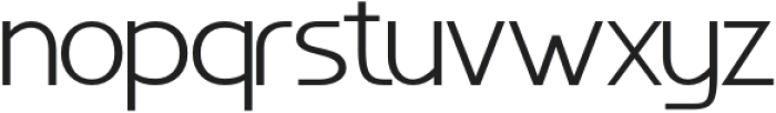 Benomore Regular otf (400) Font LOWERCASE