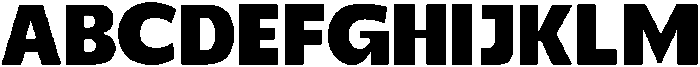 Benota Extra Bold otf (700) Font UPPERCASE
