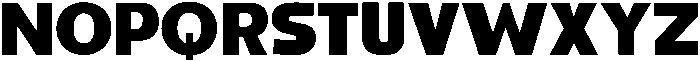 Benota Extra Bold otf (700) Font UPPERCASE