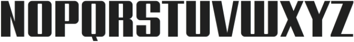 Bensa Regular otf (400) Font UPPERCASE
