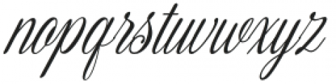 Bentara Script Italic Italic otf (400) Font LOWERCASE