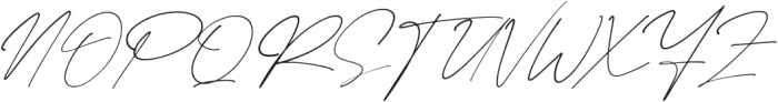 Bentila Signate Italic otf (400) Font UPPERCASE