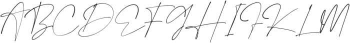 Bentila Signate otf (400) Font UPPERCASE
