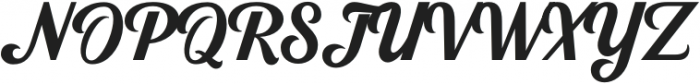 Bentley Extra Bold otf (700) Font UPPERCASE