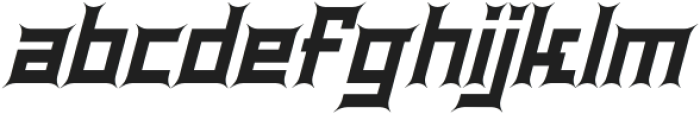 Bentley Floyd Black Italic otf (900) Font LOWERCASE