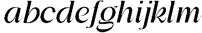 Bentona Athiroen Italic Bold otf (700) FONT