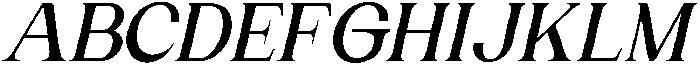 Bentona Athiroen Italic Extra Bold otf (700) Font UPPERCASE