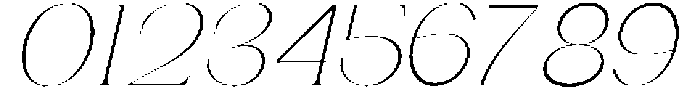Bentona Athiroen Italic Extra Light otf (200) Font OTHER CHARS