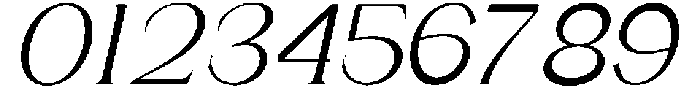 Bentona Athiroen Italic Medium otf (500) Font OTHER CHARS