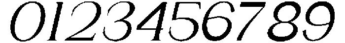 Bentona Athiroen Italic Semi Bold otf (600) Font OTHER CHARS