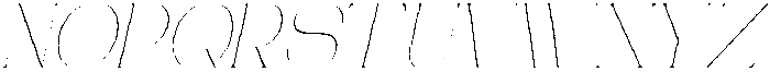 Bentona Athiroen Italic Thin otf (100) Font UPPERCASE
