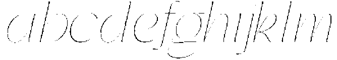Bentona Athiroen Italic Thin otf (100) FONT