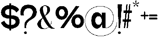 Bentona Athiroen Sans Black otf (900) Font OTHER CHARS