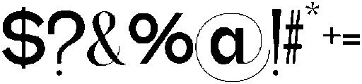 Bentona Athiroen Sans Extra Bold otf (700) Font OTHER CHARS