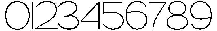 Bentona Athiroen Sans Extra Light otf (200) Font OTHER CHARS