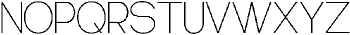 Bentona Athiroen Sans Extra Light otf (200) Font UPPERCASE