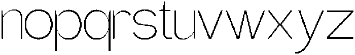 Bentona Athiroen Sans Extra Light otf (200) Font LOWERCASE