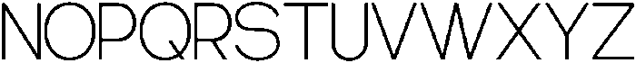 Bentona Athiroen Sans Light otf (300) Font UPPERCASE