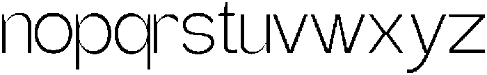 Bentona Athiroen Sans Light otf (300) Font LOWERCASE
