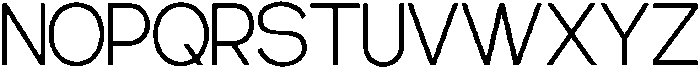 Bentona Athiroen Sans Regular otf (400) Font UPPERCASE