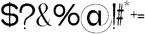 Bentona Athiroen Sans Semi Bold otf (600) Font OTHER CHARS