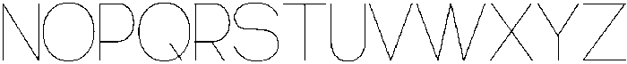 Bentona Athiroen Sans Thin otf (100) Font UPPERCASE