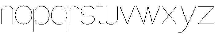 Bentona Athiroen Sans Thin otf (100) Font LOWERCASE