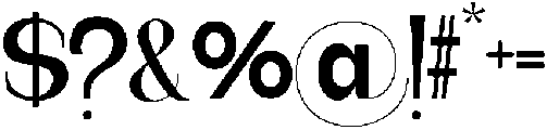 Bentona Athiroen Serif Black otf (900) Font OTHER CHARS