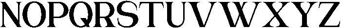 Bentona Athiroen Serif Black otf (900) Font UPPERCASE