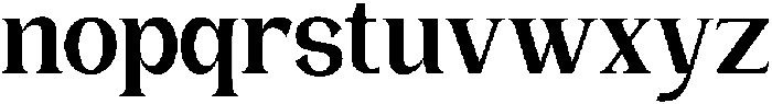Bentona Athiroen Serif Black otf (900) Font LOWERCASE