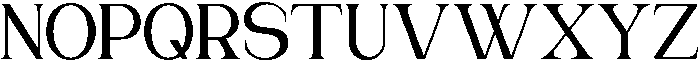 Bentona Athiroen Serif Bold otf (700) Font UPPERCASE