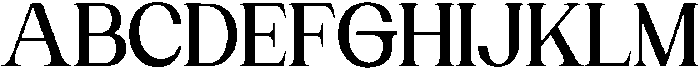 Bentona Athiroen Serif Extra Bold otf (700) Font UPPERCASE