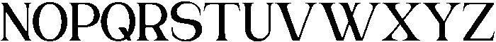 Bentona Athiroen Serif Extra Bold otf (700) Font UPPERCASE
