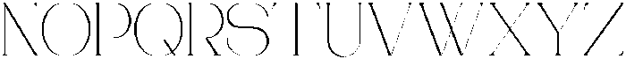 Bentona Athiroen Serif Extra Light otf (200) Font UPPERCASE