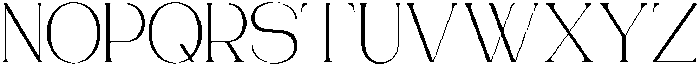 Bentona Athiroen Serif Light otf (300) Font UPPERCASE